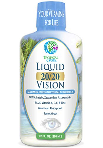 Foto 2 pulgar | Suplemento Tropical Oasis Liquid 20/20 Visión 32 ml - Venta Internacional