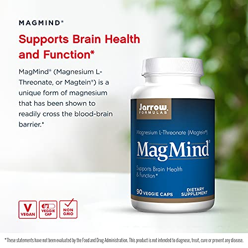 Foto 3 | Suplemento Magmind De 90 Cápsulas Jarrow Formulas- Venta Internacional
