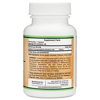 Foto 2 | Suplemento Double Wood Supplements: Monofosfato de Uridina 300 mg - Venta Internacional