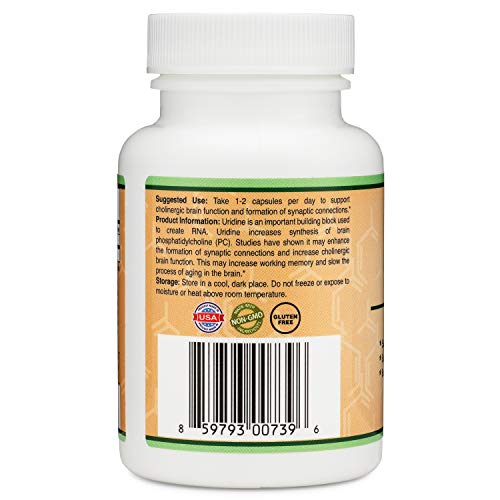 Foto 4 pulgar | Suplemento Double Wood Supplements: Monofosfato de Uridina 300 mg - Venta Internacional