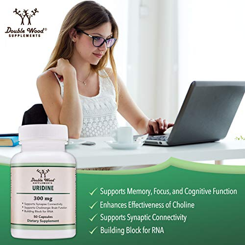 Foto 5 pulgar | Suplemento Double Wood Supplements: Monofosfato de Uridina 300 mg - Venta Internacional