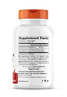 Foto 2 | Suplemento Doctor's Best CoQ10 de Alta Absorción 300 mg 90 Soft Gels - Venta Internacional