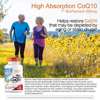 Foto 4 | Suplemento Doctor's Best CoQ10 de Alta Absorción 300 mg 90 Soft Gels - Venta Internacional