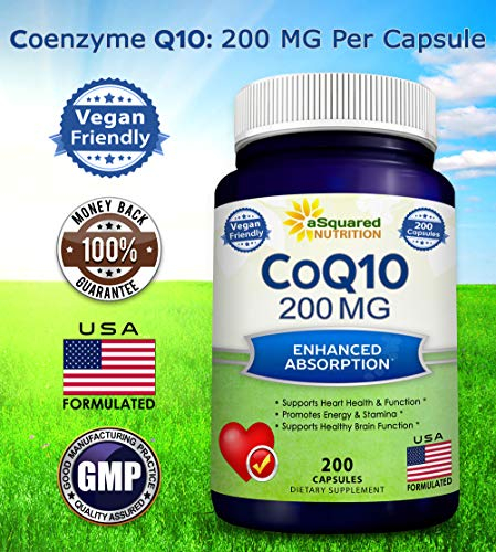 Foto 5 pulgar | Suplemento Squared Nutrition Coq10 200 Mg 200 Cápsulas - Venta Internacional
