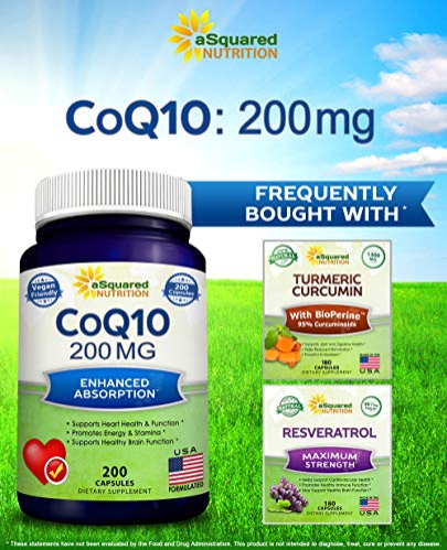 Foto 7 pulgar | Suplemento Squared Nutrition Coq10 200 Mg 200 Cápsulas - Venta Internacional