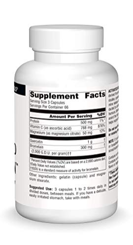 Foto 3 | Quercetina Activada Supplement Source Naturals 200 Cápsulas - Venta Internacional.