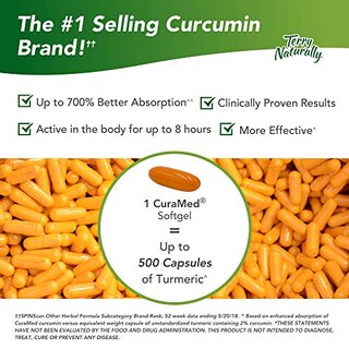 Foto 2 | Suplemento Terry Naturally Curamed 750 Mg Con 60 Cápsulas Blandas - Venta Internacional