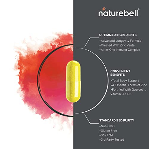 Foto 5 pulgar | Suplemento De Quercetina De Zinc Natubell Zincvanta Con Vitamina C Y - Venta Internacional