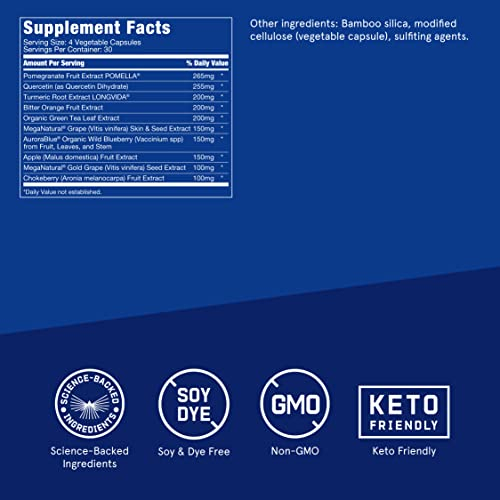 Foto 3 pulgar | Suplemento Bulletproof Polyphenomenal Daily Antioxidant 120  - Venta Internacional