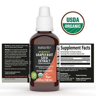 Foto 3 | Suplemento De Extracto De Semilla De Pomelo Orgánico Naturity, 100 Ml - Venta Internacional