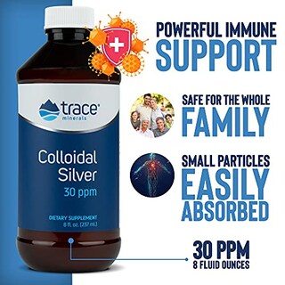 Foto 2 | Suplemento De Plata Coloidal Trace Minerals Research 240 Ml 30 - Venta Internacional