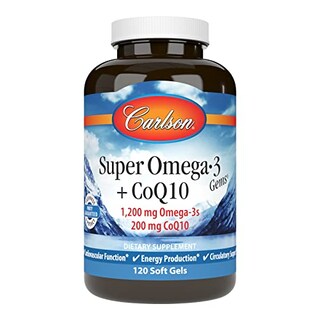 Foto 1 | Suplemento Carlson Super Omega-3 Gems + Coq10 120 Cápsulas Blandas - Venta Internacional