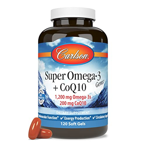 Foto 6 pulgar | Suplemento Carlson Super Omega-3 Gems + Coq10 120 Cápsulas Blandas - Venta Internacional