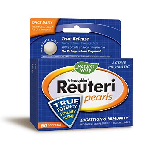 Foto 2 pulgar | Suplemento Nature's Way Primadophilus Reuteri Pearls 60 Soft - Venta Internacional.