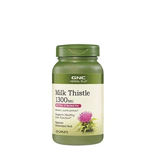 Foto 1 | Suplemento Gnc Herbal Plus Milk Thistle 1300 Mg 120 Cápsulas - Venta Internacional