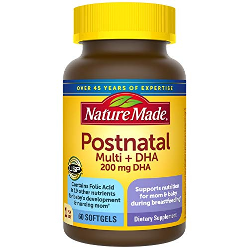 Foto 2 pulgar | Suplemento Multivitamínico Posnatal Nature Made + Dha 200 Mg - Venta Internacional.