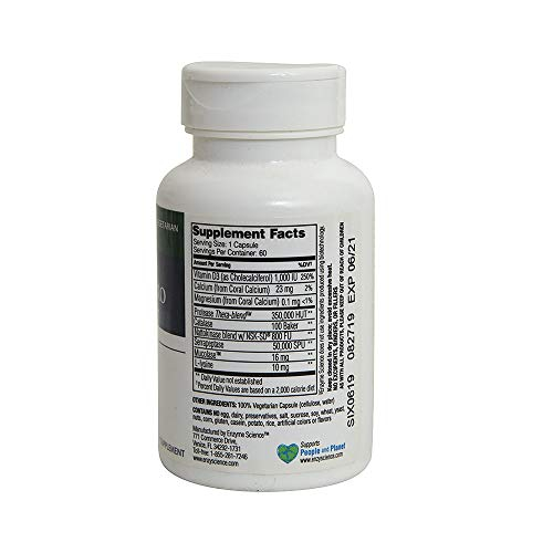 Foto 4 pulgar | Suplemento Enzyme Science Enzyme Defense Pro 60 Cápsulas - Venta Internacional