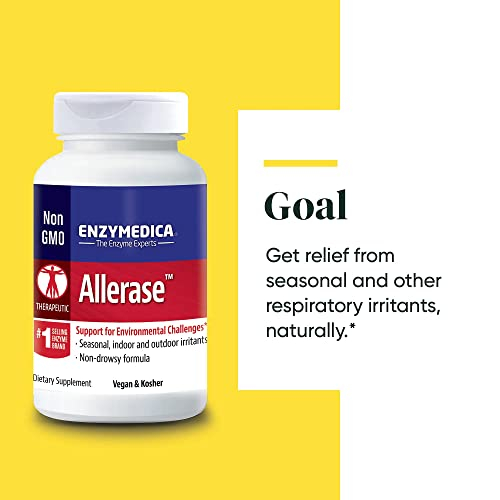 Foto 3 | Suplemento Enzymedica Allerase No Somnoliento 60 Cápsulas - Venta Internacional