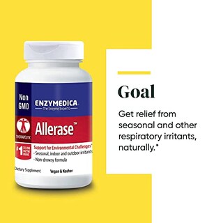 Foto 3 | Suplemento Enzymedica Allerase No Somnoliento 60 Cápsulas - Venta Internacional