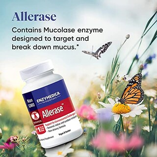 Foto 5 | Suplemento Enzymedica Allerase No Somnoliento 60 Cápsulas - Venta Internacional