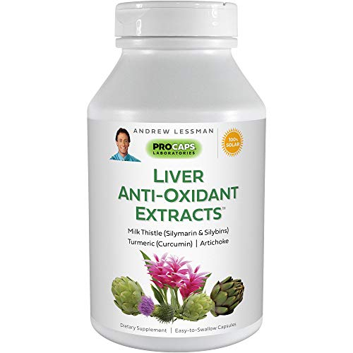 Suplemento Antioxidante Hepático Andrew Lessman 120 Cápsulas - Venta Internacional.