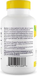 Foto 3 | Suplemento de Pycnogenol Healthy Origins 150 Mg 60 Cápsulas Vegetarianas - Venta Internacional