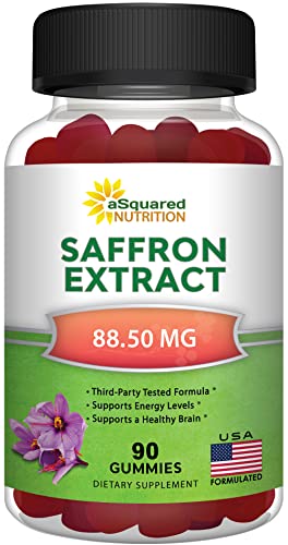 Extracto de Gomitas de Azafrán aSquared Nutrition - Venta Internacional