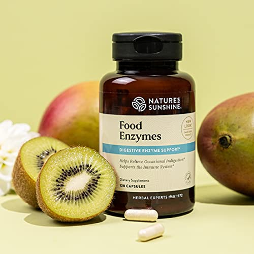 Foto 3 pulgar | Suplemento Nature's Sunshine Food Enzymes 120 Cápsulas - Venta Internacional.