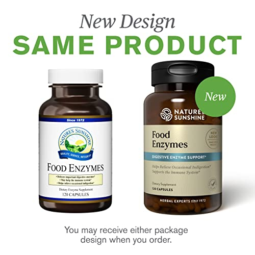 Foto 7 | Suplemento Nature's Sunshine Food Enzymes 120 Cápsulas - Venta Internacional.