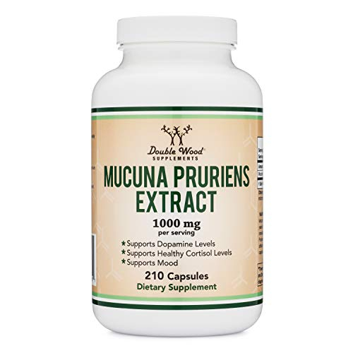 Foto 5 pulgar | Suplemento de Extracto de Mucuna Pruriens de Double Wood 210 Cápsulas - Venta Internacional