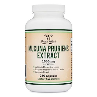 Foto 4 | Suplemento de Extracto de Mucuna Pruriens de Double Wood 210 Cápsulas - Venta Internacional
