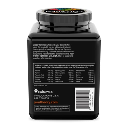 Foto 4 pulgar | Colágeno Youtheory con Biotina y Vitamina C para Hombres - Venta Internacional