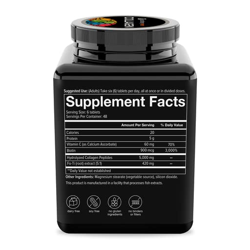 Foto 6 pulgar | Colágeno Youtheory con Biotina y Vitamina C para Hombres - Venta Internacional