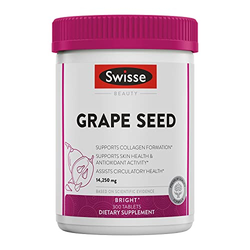 Foto 2 pulgar | Suplemento de Extracto de Semilla de Uva Suiza 300 Tabletas con Vitamina  - Venta Internacional