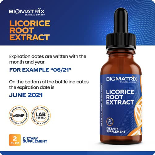 Foto 5 pulgar | Suplemento Biomatrix de Extracto de Raíz de Regaliz 60 ml - Venta Internacional