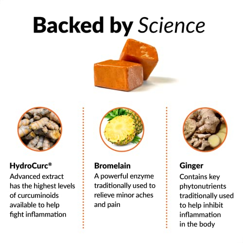 Foto 4 pulgar | Suplemento Force Factor Better Turmeric Inflammation 60 Chew - Venta Internacional