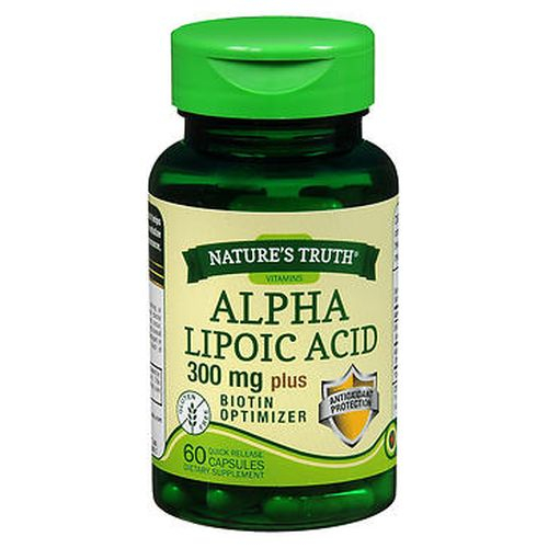 Foto 2 pulgar | Suplemento De Ácido Alfa Lipoico Y Biotina De Nature's Truth 60 Cápsulas - Venta Internacional