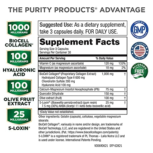 Foto 3 pulgar | Supplement Purity Products Ha Joint Formula 90 Cápsulas - Venta Internacional