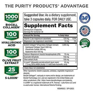 Foto 2 | Supplement Purity Products Ha Joint Formula 90 Cápsulas - Venta Internacional