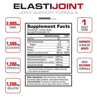 Foto 2 | Suplemento Labrada Elastijoint Joint Support en Polvo Naranja - Venta Internacional