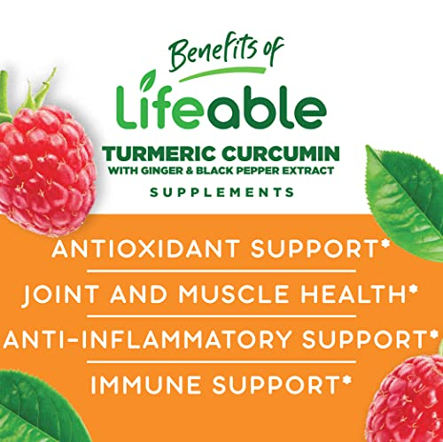 Foto 3 | Suplemento Vitaworks Lifeable Curcumina 2000 mg 90 Gomitas - Venta Internacional