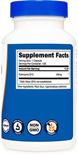 Foto 6 | Suplemento Nutricost CoQ10 100 mg 120 Cápsulas Vegetarianas - Venta Internacional