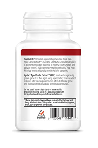 Foto 3 pulgar | Suplemento de Extracto de Ajo Envejecido Kyolic Fórmula 114 con Arroz Rojo - Venta Internacional