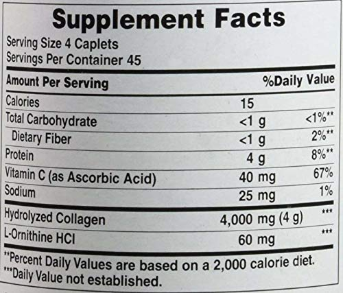 Foto 4 pulgar | Suplemento de Colágeno Hidrolizado Nature's Bounty 1000 Mg 180 Ca - Venta Internacional