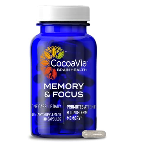 Foto 1 | Suplemento Cocoavia Memory & Focus Brain 30 Cápsulas - Venta Internacional