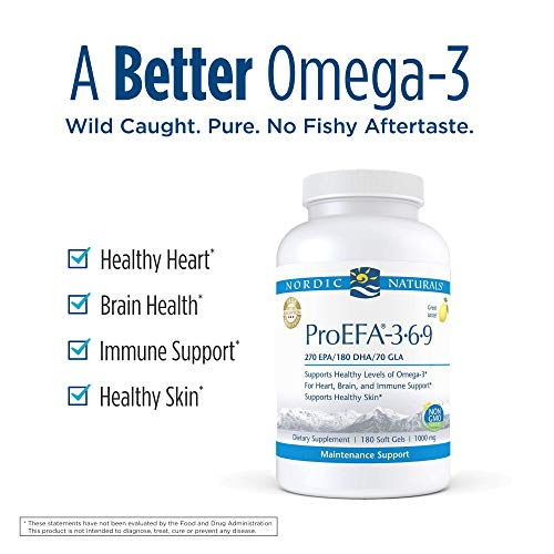 Foto 4 pulgar | Suplemento Nordic Naturals Proefa 3-6-9 180 Cápsulas Blandas - Venta Internacional