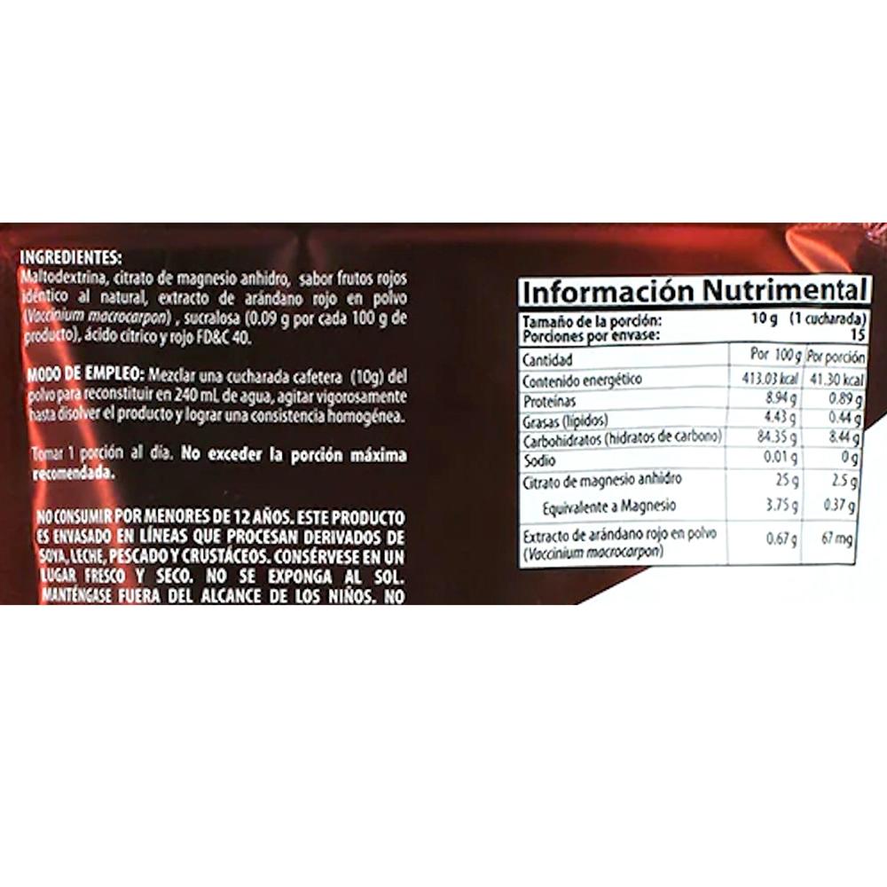 Foto 3 pulgar | Citrato De Magnesio 150 G Frutos Rojos Natural Health