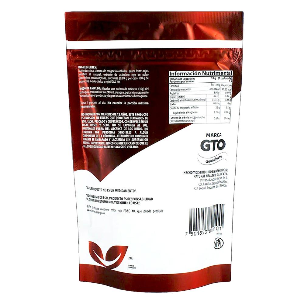 Foto 4 pulgar | Citrato De Magnesio 150 G Frutos Rojos Natural Health