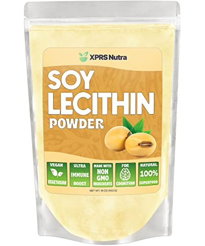 Lecitina De Soja En Polvo Xprs Nutra, Emulsionante De Grasa De Grado Alimenticio 500 - Venta Internacional.