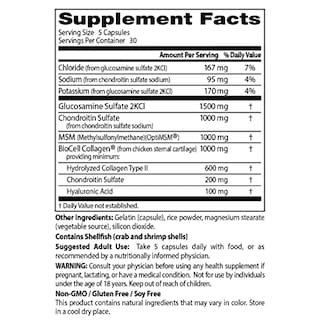 Foto 7 | Supplement Doctor's Best Glucosamina Condroitina Msm 150 Cápsulas - Venta Internacional.